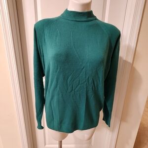 Designers Originals Thalhimers new acrylic vintage green sweater XL